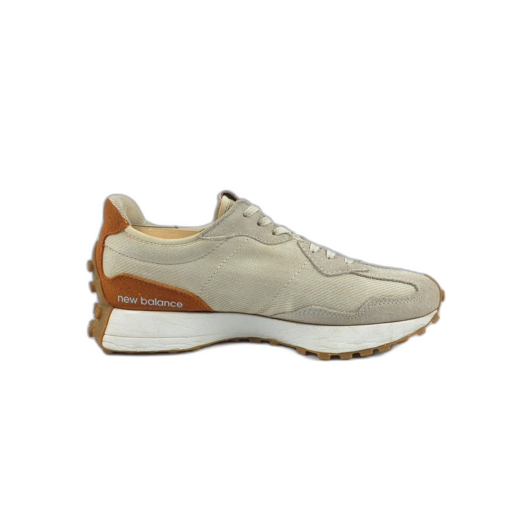 NEW BALANCE 327 Sneakers Leather Trainer Minimal Athleisure Athflow Sporty White - Picture 2 of 11